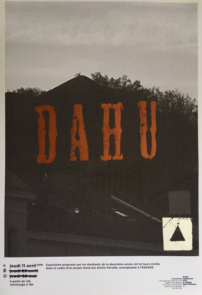 Dahu, affiche de l'exposition